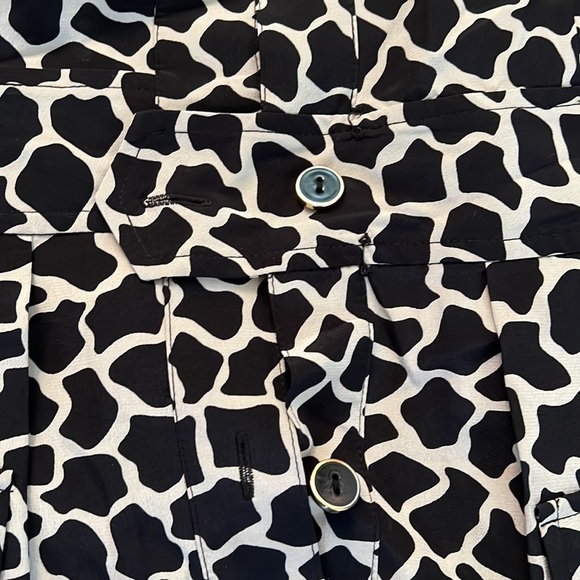 DKNY silk dress collared button down dress size 8 - Picture 4 of 8